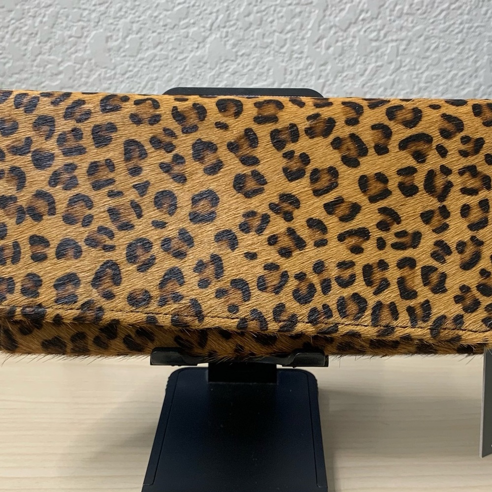 Myra Bag Leopard Print Wallet - Brown and Black
